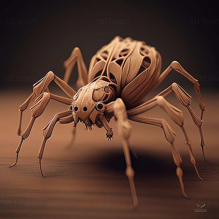 3D model Ixodes tasmani (STL)